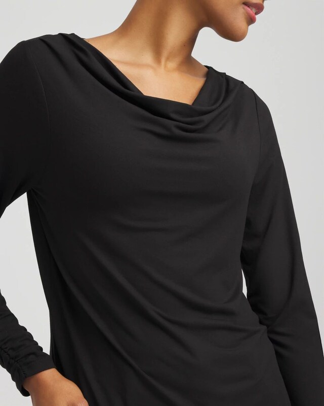 Cowlneck Long-Sleeved Tee - image 4